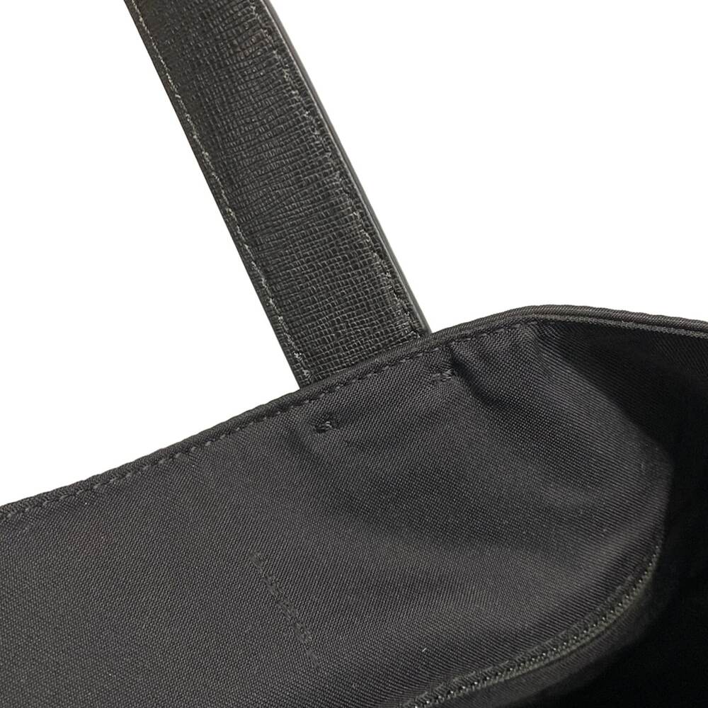 Fendi Bag Bugs Tote Bag 7VA367 Black Yellow Nylon Leather - Picture 11 of 15